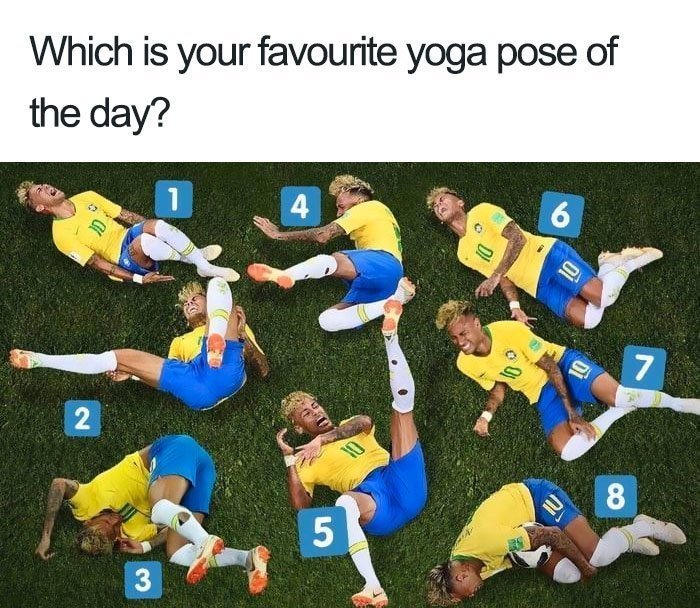 4. Выбери любимую позу йоги на каждый день