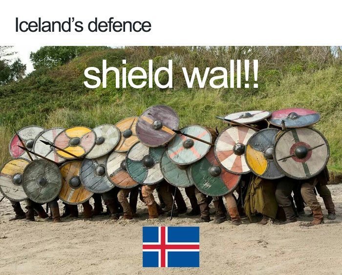 24. Исландская защита: "Стена щитов!"
